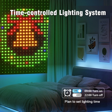 LED圣诞灯 - HCP039 DIY皮线窗帘灯串